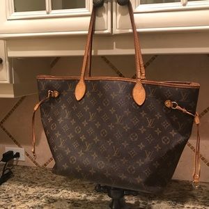 Louis Vuitton neverfull handbag authentic